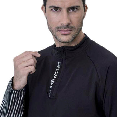 Padel T-shirt Drop Shot Levy black #Color_Black