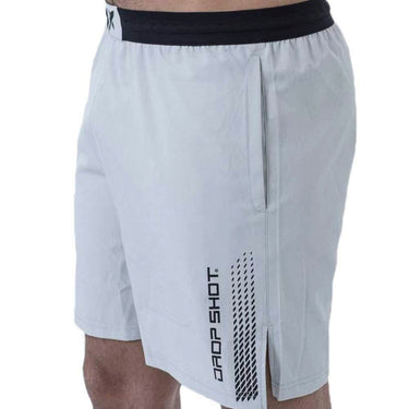 Padel shorts Drop Shot Levy grey #Color_Grey