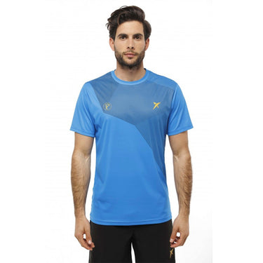 Padel T-shirt Drop Shot Lima blue #Color_Blue