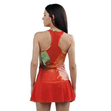 Padel T-shirt Drop Shot Maira T orange #Color_Orange