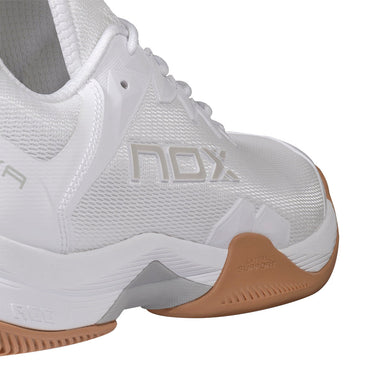 Padel shoes NOX ML10 HEXA White Gum Rubber 2026 white #Color_White