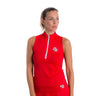 Padel T-shirt Belen Berbel Monaco red #Color_Red