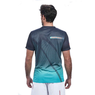 Padel T-shirt Drop Shot Mylar T grey #Color_Grey