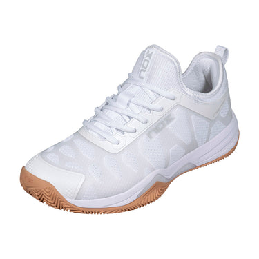 Padel shoes NOX NERBO White Gum Rubber 2026 white #Color_White