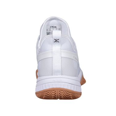Padel shoes NOX NERBO White Gum Rubber 2026 white #Color_White