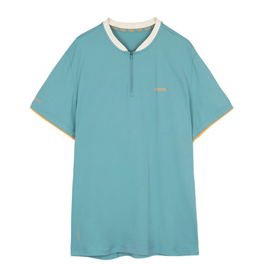 Polo men's NOX PRO Turquoise Men SS25 Padel Polo blue #Color_Blue