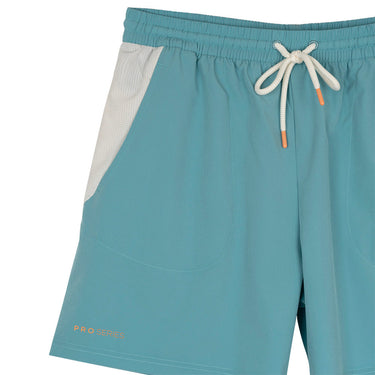 Shorts men's NOX PRO Turquoise Men SS25 Padel Shorts blue #Color_Blue