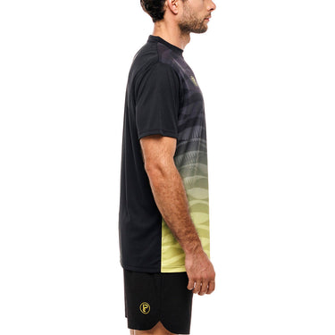 Padel T-shirt Drop Shot Rayco black #Color_Black