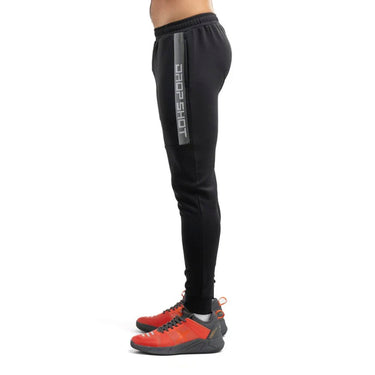 Padel trousers Drop Shot Silas JMD black #Color_Black