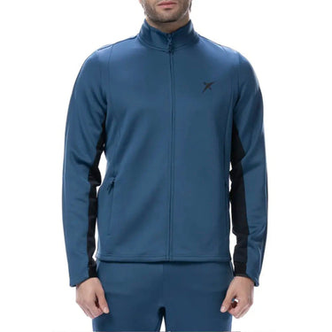 Padel sweatshirt Drop Shot Taiga blue #Color_Blue