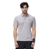 Padel polo Drop Shot Taiga Shirt grey #Color_Grey