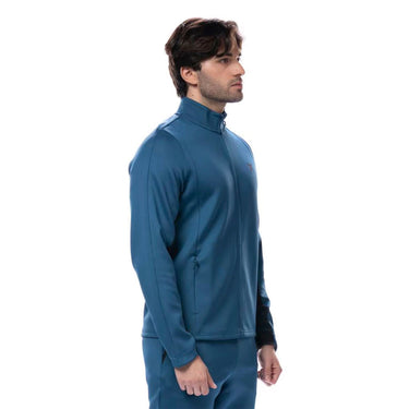 Padel sweatshirt Drop Shot Taiga blue #Color_Blue