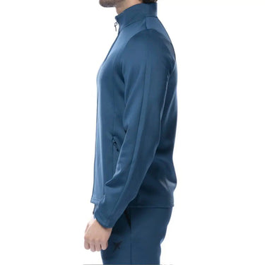 Padel sweatshirt Drop Shot Taiga blue #Color_Blue