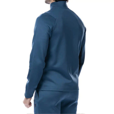 Padel sweatshirt Drop Shot Taiga blue #Color_Blue