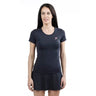 Padel T-shirt Drop Shot Tania black #Color_Black