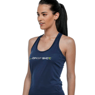 Padel T-shirt Drop Shot Team 19 Lady blue #Color_Blue
