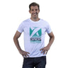 Padel T-shirt Drop Shot Training JMD white #Color_White