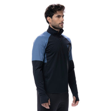 Padel sweatshirt Drop Shot Tundra black #Color_Black
