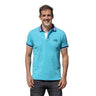 Padel polo Drop Shot Yanick Shirt blue #Color_Blue